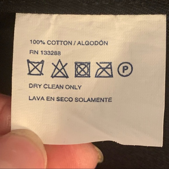 NWT STAFFORD PREP 2 Button Blazer 100% Cotton Navy Blue White Striped Lining - Picture 16 of 16